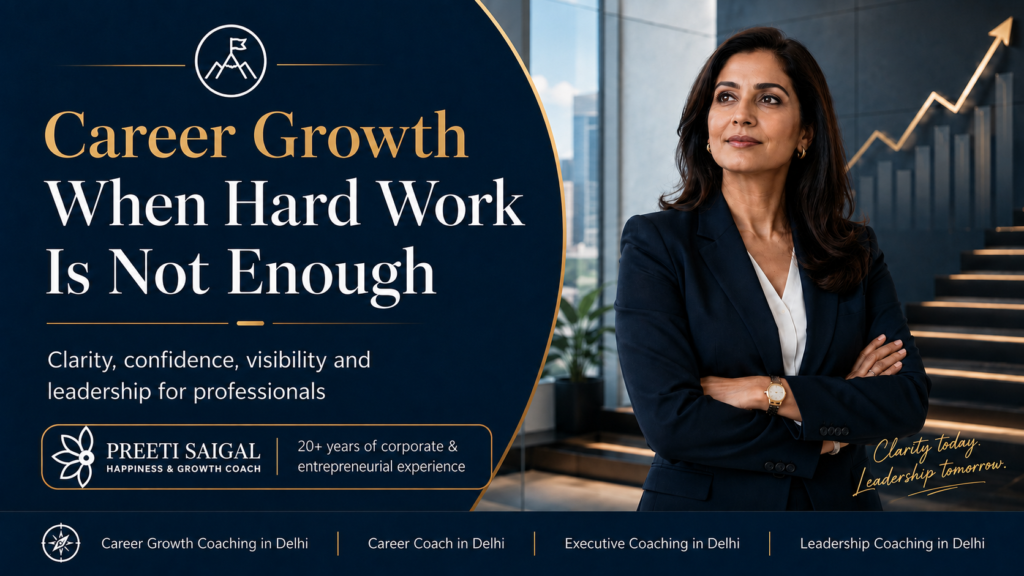 Career Growth When Hard Work Is Not Enough: A Practical Guide for Professionals