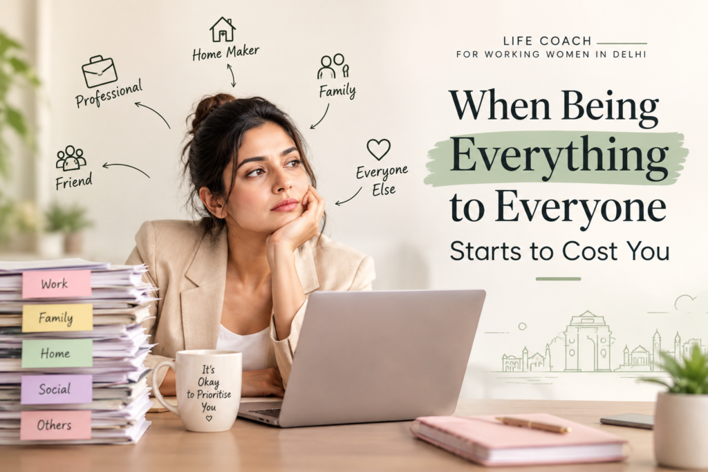 Life Coach for Working Women in Delhi: When Being Everything to Everyone Starts to Cost You